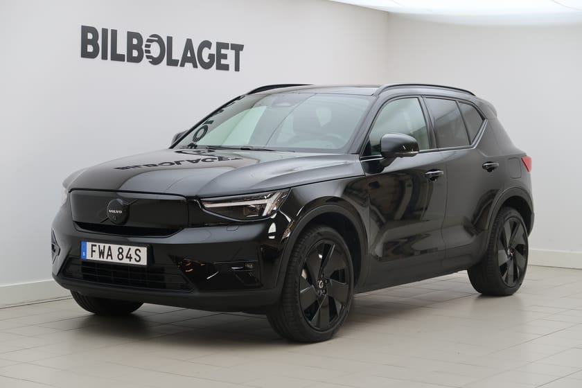 Bild 1 av Volvo EX40 Twin Motor Performance UltraBlackSE/Dragkrok/PixelTech/TonadeRutor