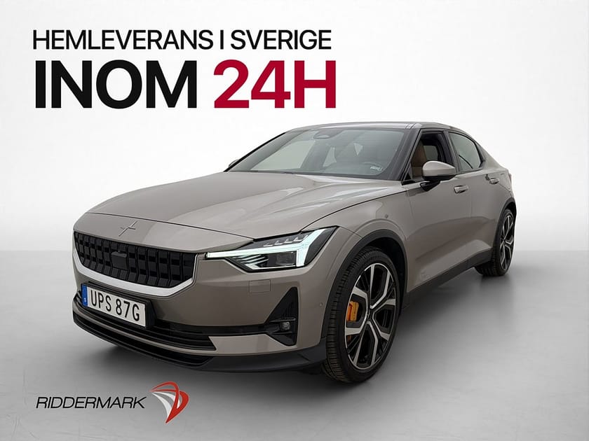 Bild 1 av Polestar 2 Long range Dual motor Performance Pano Läder