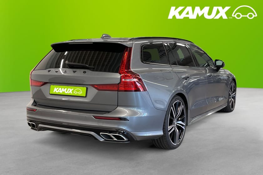 Bild 4 av Volvo V60 B4 R-Design 197 hk GRILL PÅ KÖPET Pano 360-kam HuD Skinn H/K Drag