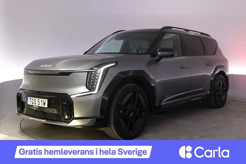 Bild 1 av Kia EV9 AWD GT-Line Pano Elstol 7-sits Meridian Drag V-Hjul