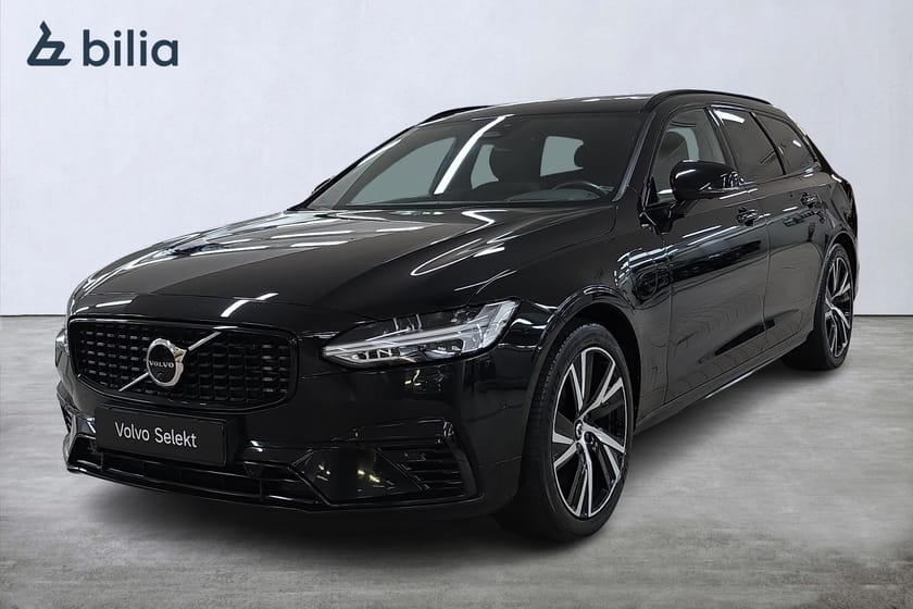 Bild 1 av Volvo V90 Recharge T8 II R-Design/Dragkrok/Head Up/HarmanKardon/Panorama
