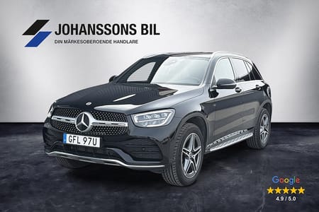 Mercedes-Benz GLC 300 e 4MATIC AMG Line Drag Kamera HuD Navi SoV-däck