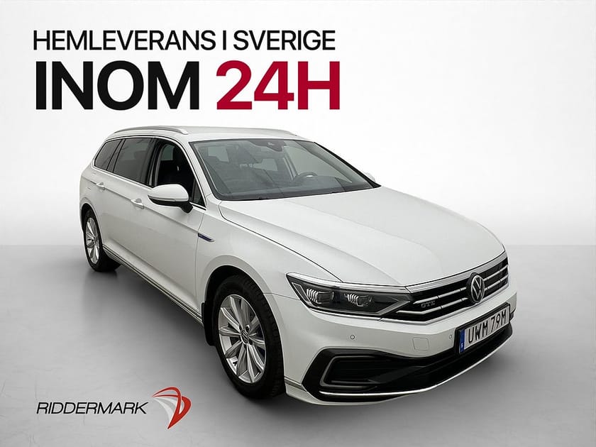 Bild 1 av Volkswagen Passat Sportscombi GTE 218hk Executive Cockpit P-Värmare Drag