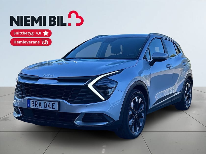 Bild 1 av Kia Sportage PHEV Drag/360/S&V-Däck/Rattvärm/P-Sens/Navi/AdaptFartH