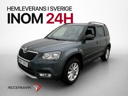 Škoda Yeti Skoda 1.4 TSI 122hk Kamera Navigation Bluethooth