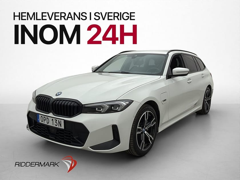 Bild 1 av BMW 330e xDrive Touring 330 M Sport Wide Drag Kamera HiFi Navi MOMS