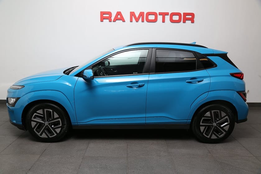 Bild 3 av Hyundai Kona Electric 64 kWh Advanced 204hk Skinn KRELL Head-up Nybilsgaranti
