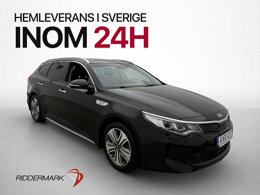 Bild 1 av Kia Optima Sport Wagon Plug-in Hybrid 205hk Kamera Pano Skinn CarPlay