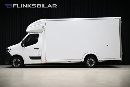 Renault Master Chassi Cab 2.3 dCi RWD 163HK Paragan|EuroboXXL|Flyttbil|Ramp|Moms