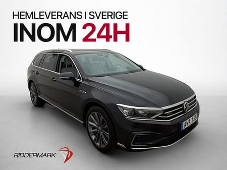 Volkswagen Passat Sportscombi GTE HUD Cockpit Värmare Drag Läder Kamera