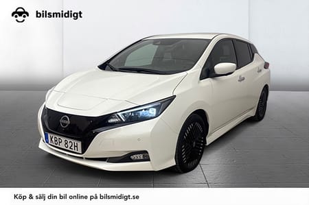 Nissan Leaf 40 kWh N-Connecta Navi 360° Värmare Rattvärme 150hk