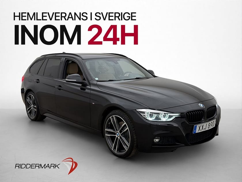 Bild 1 av BMW 320d xDrive Touring 190hk M Sport Skinn Farthållare Drag