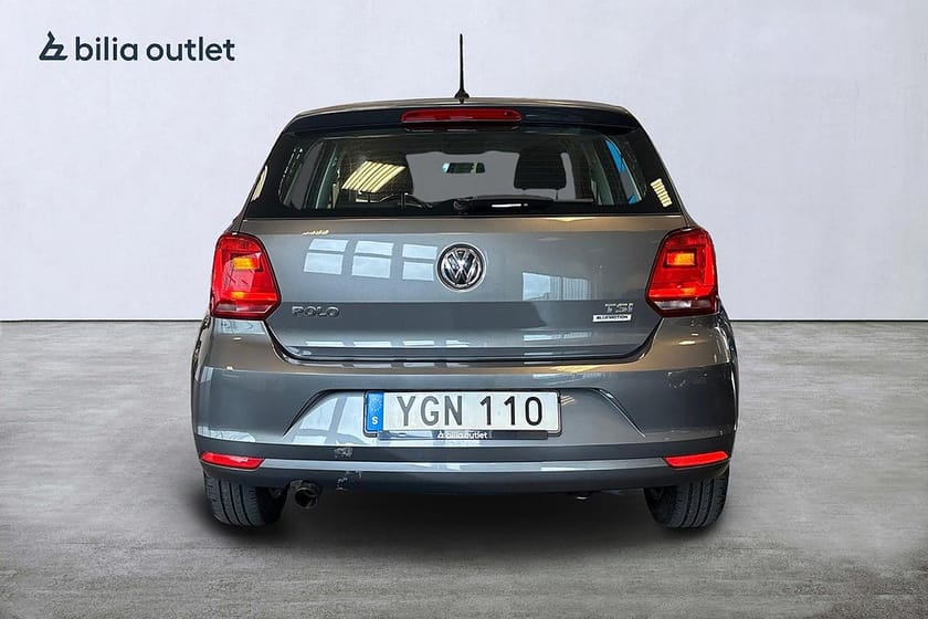 Bild 5 av Volkswagen Polo 5-dörrar 1.2 Base 90hk / Bluetooth Lågmilad 2 Brukare