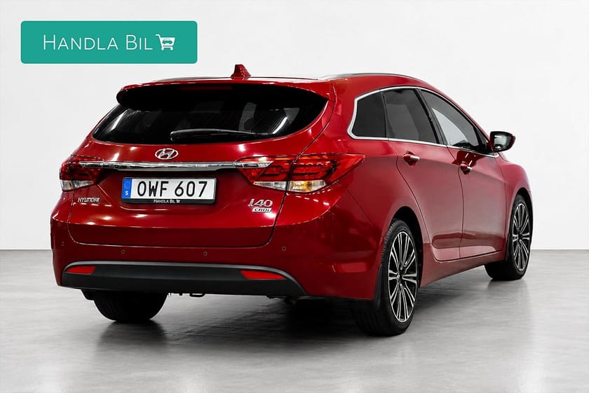 Bild 4 av Hyundai i40cw cw 1.7 CRDi ComfortPlus Pano B-Kam Skinn 141hk