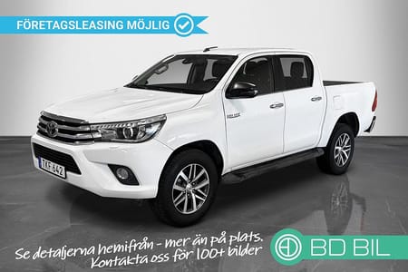Toyota Hilux Dubbelhytt 2,4  AWD M-VÄRMARE BACKKAMERA DRAG HELSKINN