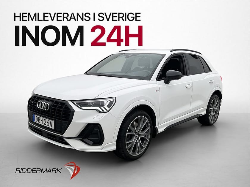 Bild 3 av Audi Q3 40 TFSI quattro Q S-Line Cockpit Värmare Halvskinn Dragkrok