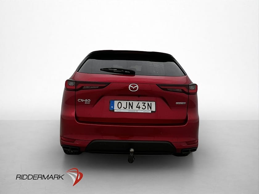 Bild 5 av Mazda CX-60 PHEV AWD Homura BOSE HUD Dragkrok 360° CarPlay