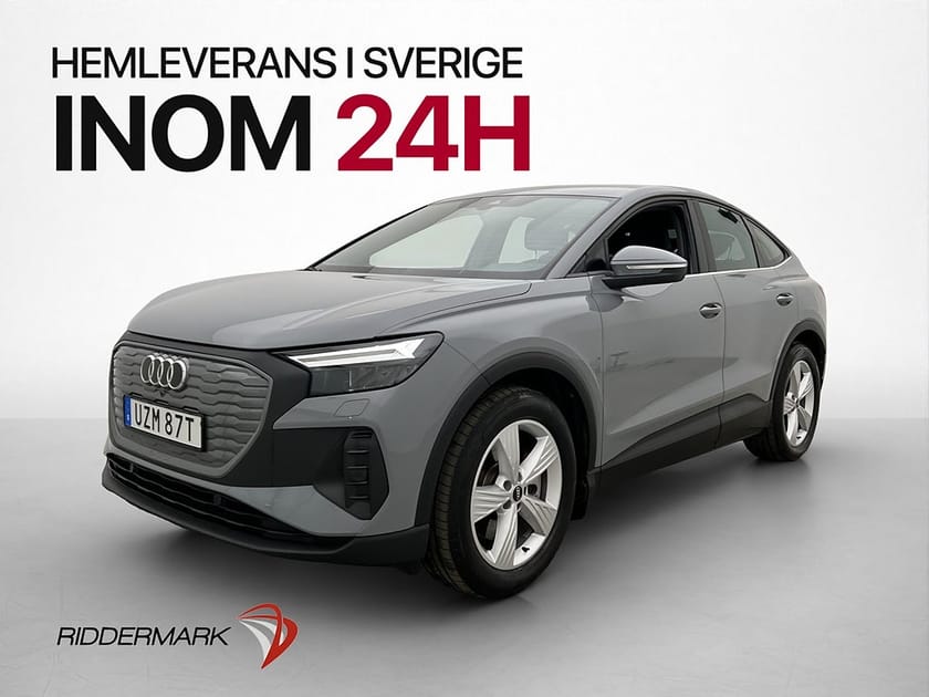 Bild 4 av Audi Q4 40 Sportback e-tron Cockpit CarPlay Sensorer