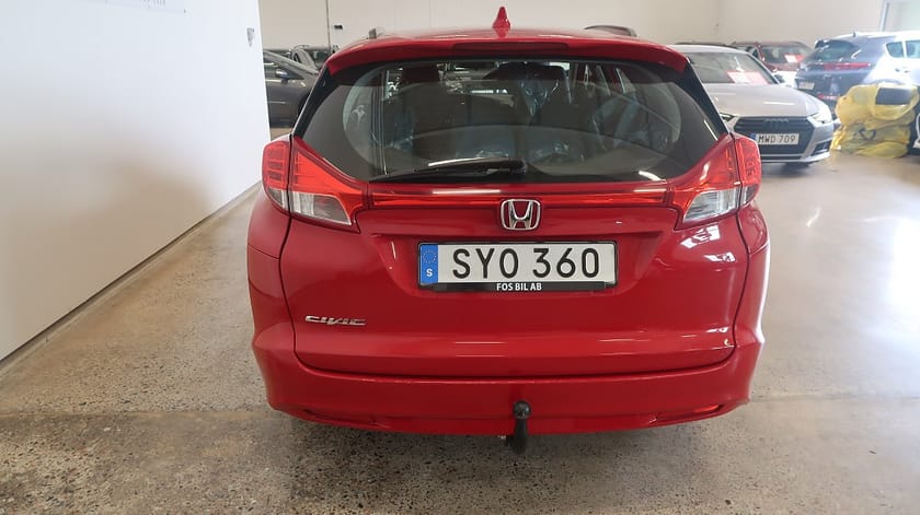 Bild 5 av Honda Civic Tourer 1.8 i-VTEC Nyservad Drag SoV