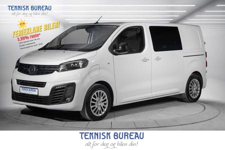 Opel Vivaro-e Varebil Elite L2 136hk Xenon, Ryggekamera, Hengerfeste