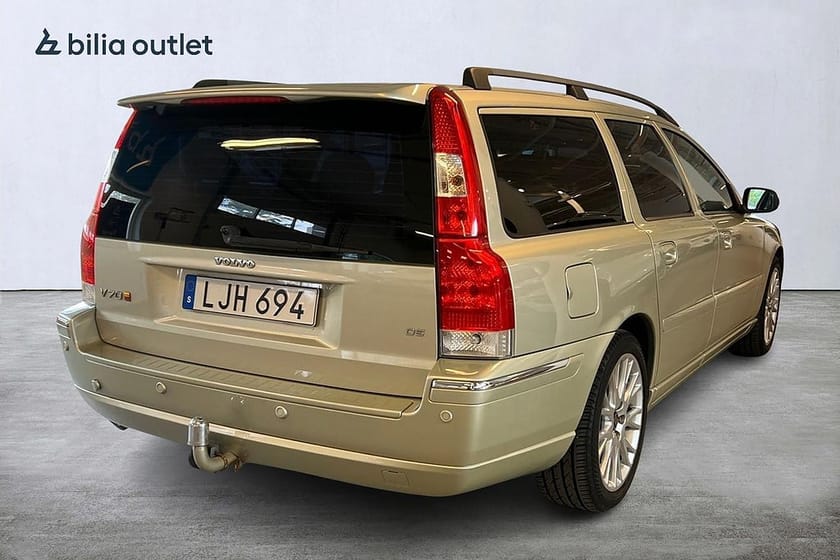 Bild 5 av Volvo V70 D5 Summum Skinn Dragkrok Värmare Extraljus El stol