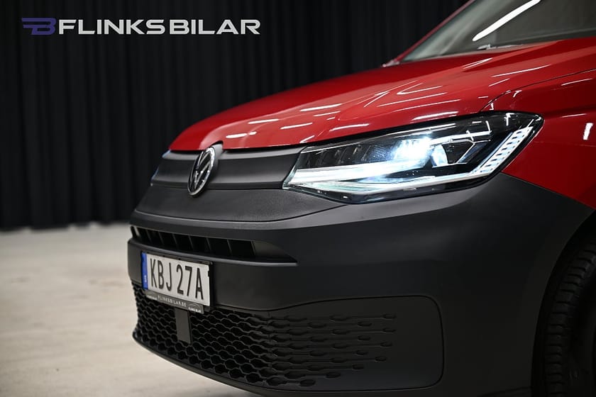 Bild 3 av Volkswagen Caddy Cargo Maxi DSG 122HK Dubbeldörr|LED|Inredd|GPS|Backkamera|Leasbar