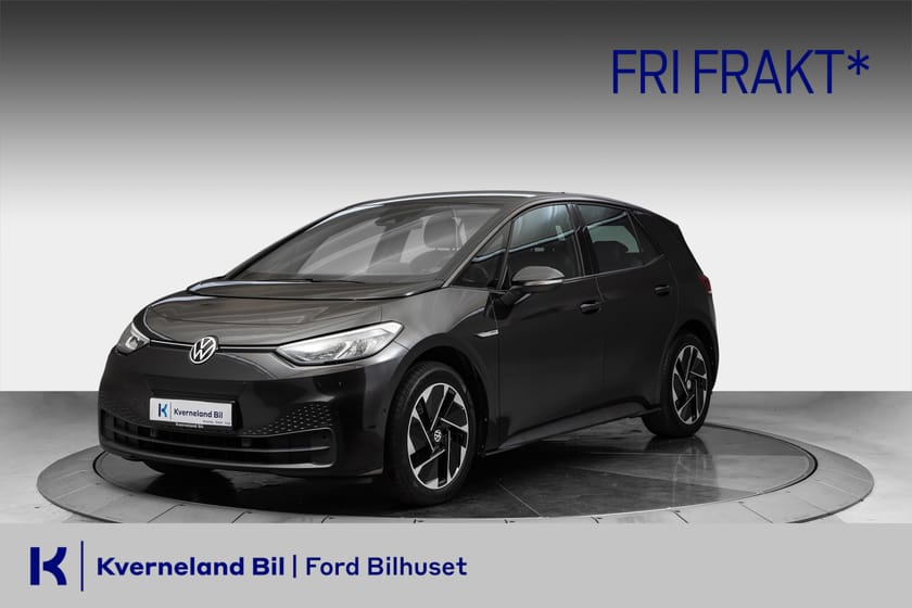 Bilde 1 av Volkswagen ID.3 Pro 58kwh , Ryggekamera, Navigasjon, 412Wltp+++