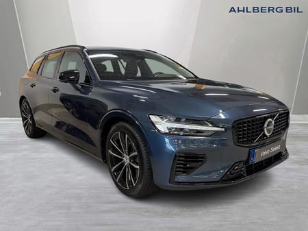 Volvo V60 T6 Plus Dark Edition, Läderklädsel, Parkeringskamera 360, Elstolar fram, Baklucka Elmanövrerad
