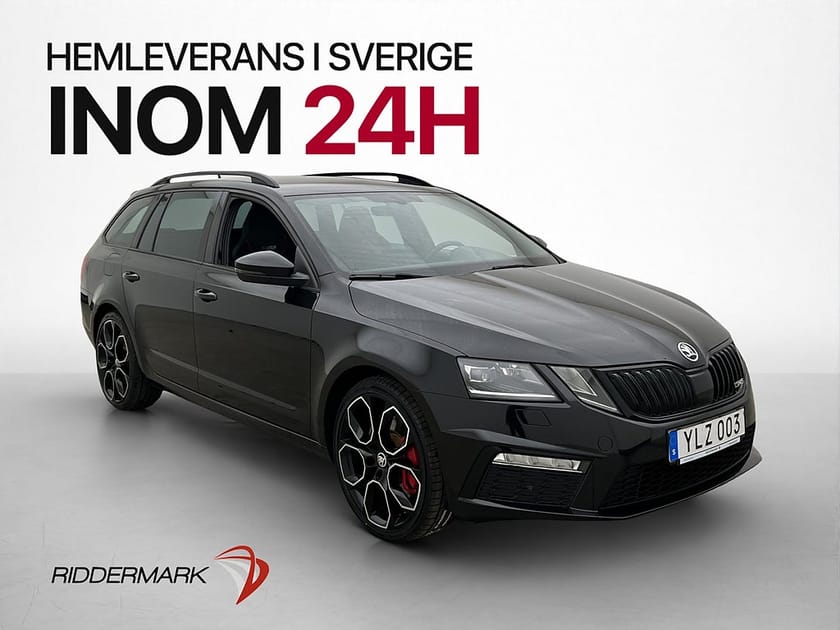 Bild 1 av Škoda Octavia Kombi RS Skoda 245hk Canton Värmare Kamera CarPlay Elstol