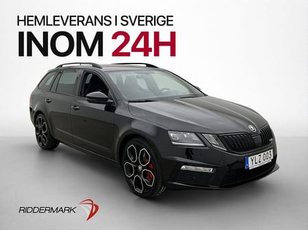 Škoda Octavia Kombi RS Skoda 245hk Canton Värmare Kamera CarPlay Elstol