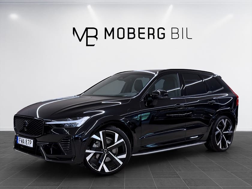 Bild 1 av Volvo XC60 Recharge T6 350hk Black EDT HUD B&W 360 Pano Orrefors