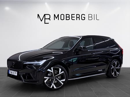 Volvo XC60 Recharge T6 350hk Black EDT HUD B&W 360 Pano Orrefors