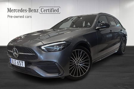 Mercedes-Benz C 300 T de 4MATIC 4-Matic AMG Night Package Dragkrok