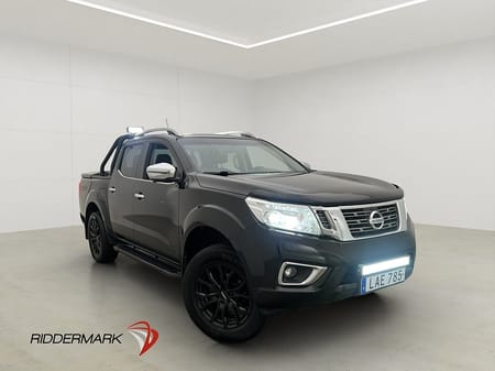Nissan Navara Dubbelhytt TREK1 2.3dCi  4WD Värm Diff Drag Skinn Moms