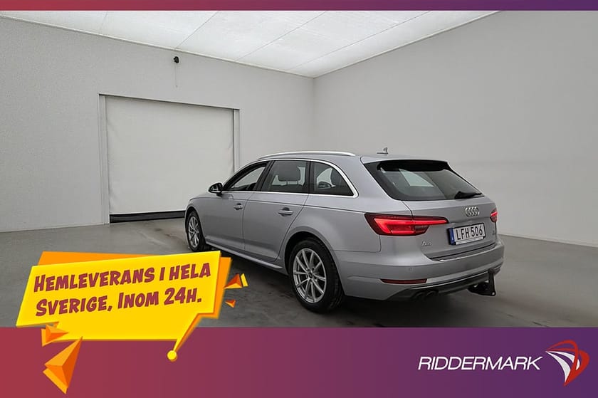 Bild 4 av Audi A4 Avant 2.0 TDI 190hk Quattro Dragkrok Adaptiv Värmare