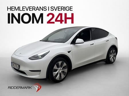 Tesla Model Y Long Range AWD Dragkrok Svensksåld MOMS