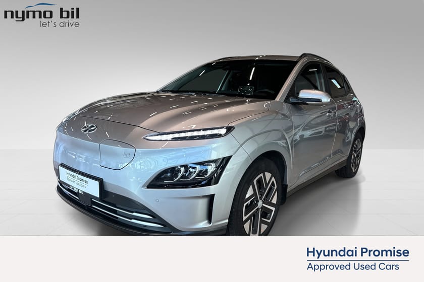 Bilde 1 av Hyundai Kona Electric 64 kWh LR Premium 64kwh-Skinn,Norsk bil,R.kamera, Sommerdekk