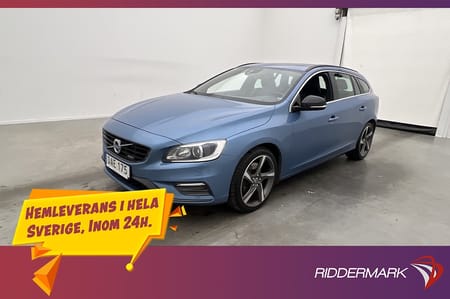 Volvo V60 T6 AWD 304hk R-Design Taklucka Premium-Sound Drag