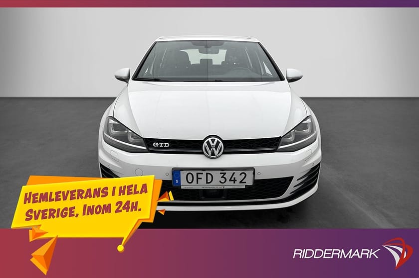 Bild 2 av Volkswagen Golf  GTD 184hk D-Värmare Kamera Adapt-Fart Drag