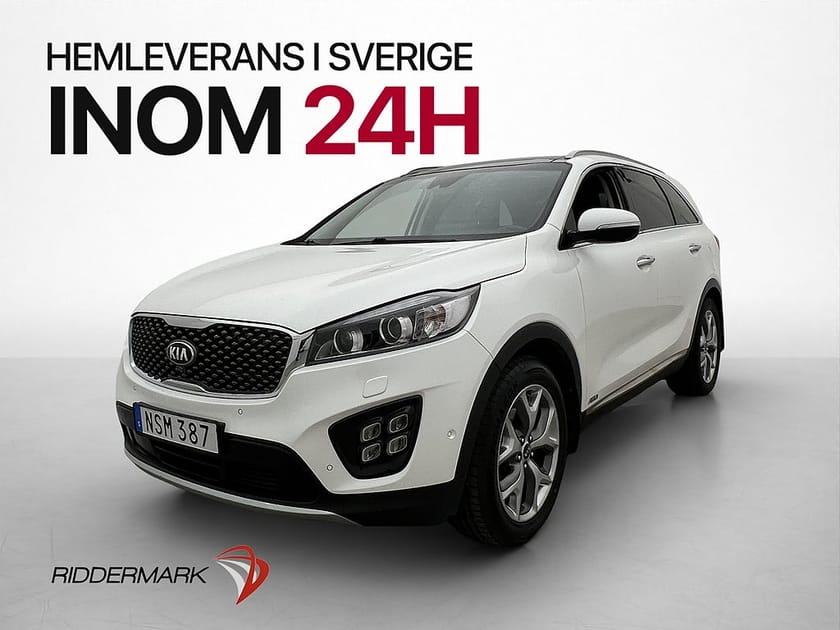 Bild 3 av Kia Sorento 2.2 200hk AWD 7-Sits Värmare Pano 360 Skinn Drag