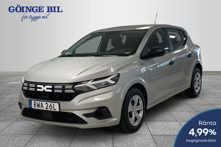 Dacia Sandero TCe 90 essential/ AC/ backsensorer/ Bluetooth
