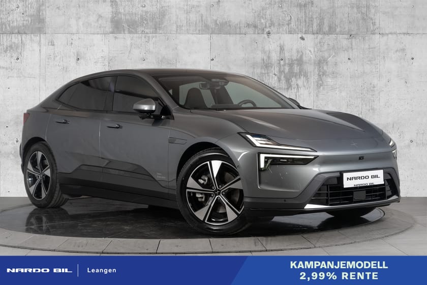 Bilde 1 av Polestar 4 Long Range Dual motor Plus Pilot. 2,99%. Rentekampanje på brukt Polestar!