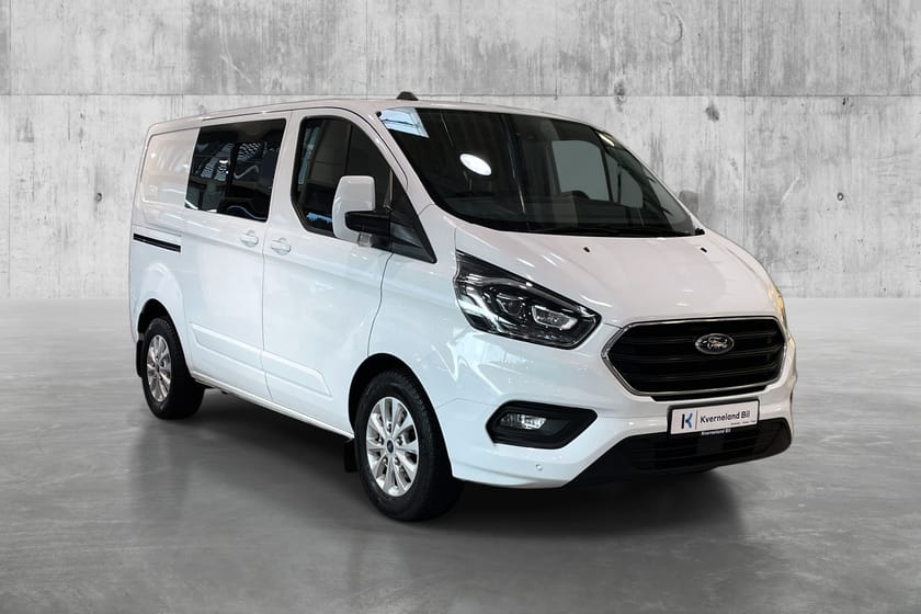 Bilde 3 av Ford Transit Custom 340 2,0 EcoBlue 170hk L1 ACC/R.kam/2x skyvedør/Innredning