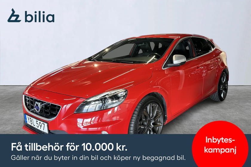 Bild 1 av Volvo V40 T5 R-Design Värmare Dragkrok Skinn Keyless