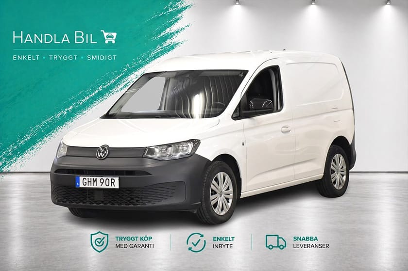 Bild 1 av Volkswagen Caddy Cargo 2.0 TDI D-värm Carplay B-kam Moms Dragkrok