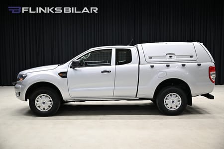 Ford Ranger SuperCab 2.0 170HK SuperCab|Drag|Värmare|Kåpa|M/K-Värmare|Moms
