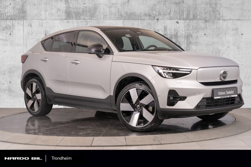Bilde 1 av Volvo C40 Recharge 408 hk Ultimate. 360/Soltak/Pixel lys/Krok/H&K