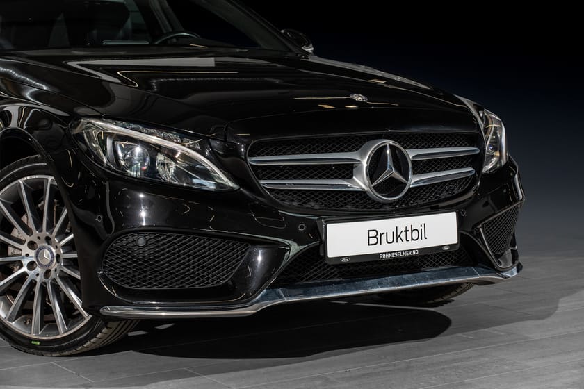 Bilde 2 av Mercedes-Benz C 180 T ///AMG x2|EU|Norsk|H.feste|R.kam|LED|El.seter+