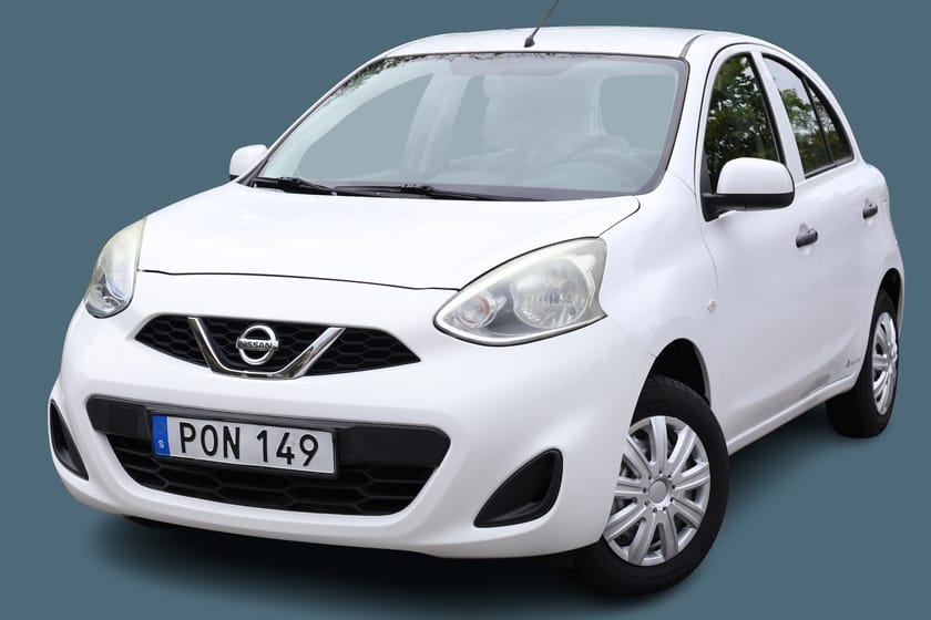 Bild 1 av Nissan Micra 1,2 80hkr Visia 5d 1 ägare