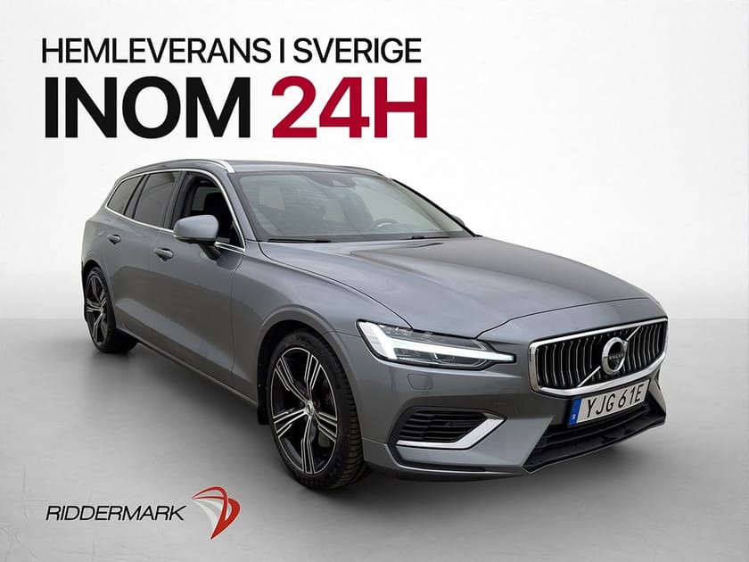 Bild 1 av Volvo V60 T6 AWD Inscription VOC Pano H/K 360° Värmare Drag